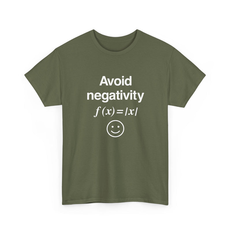 Avoid Negativity - Regular Unisex Crewneck T-Shirt