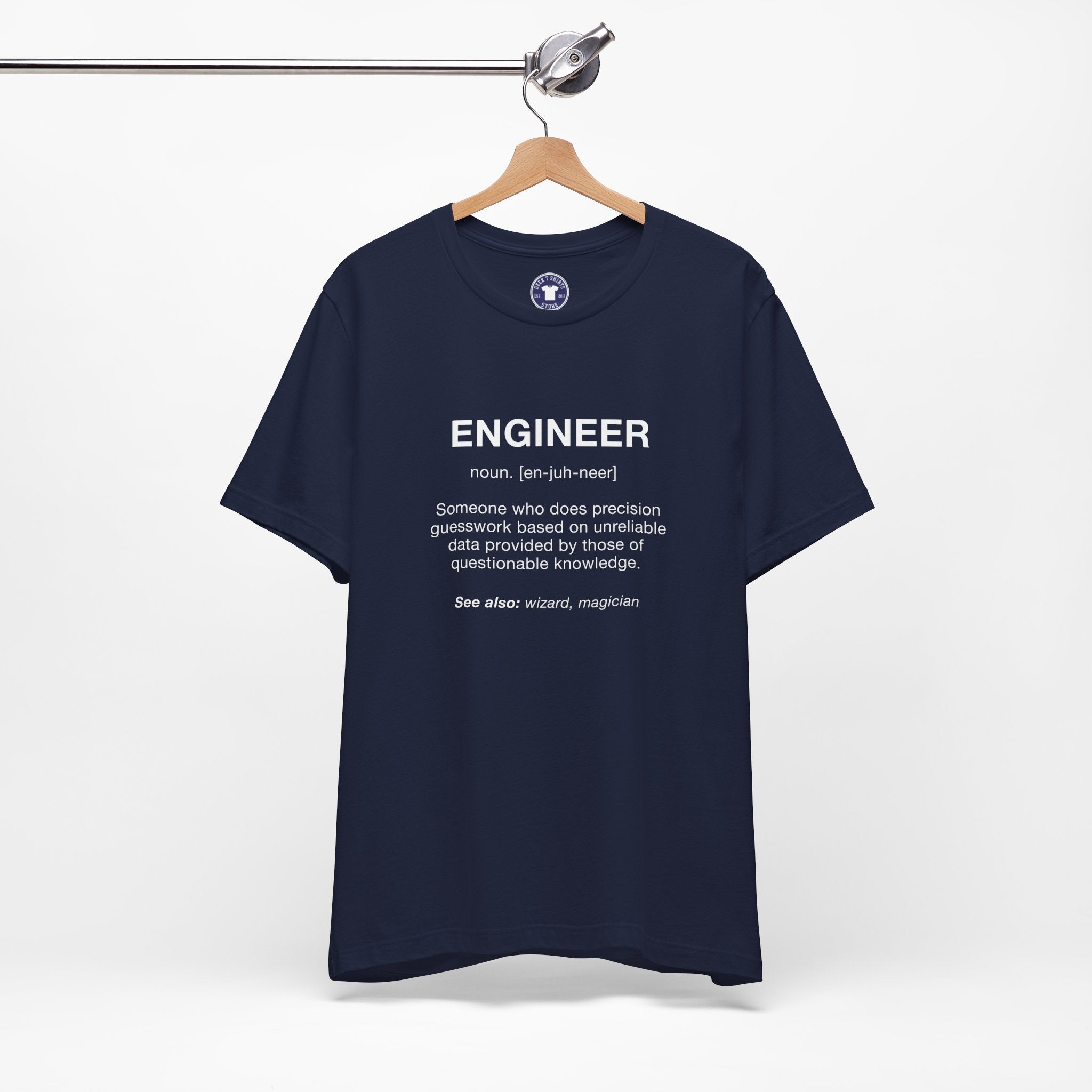Engineer Noun - Engineering Shirt - Premium Unisex Crewneck T-Shirt