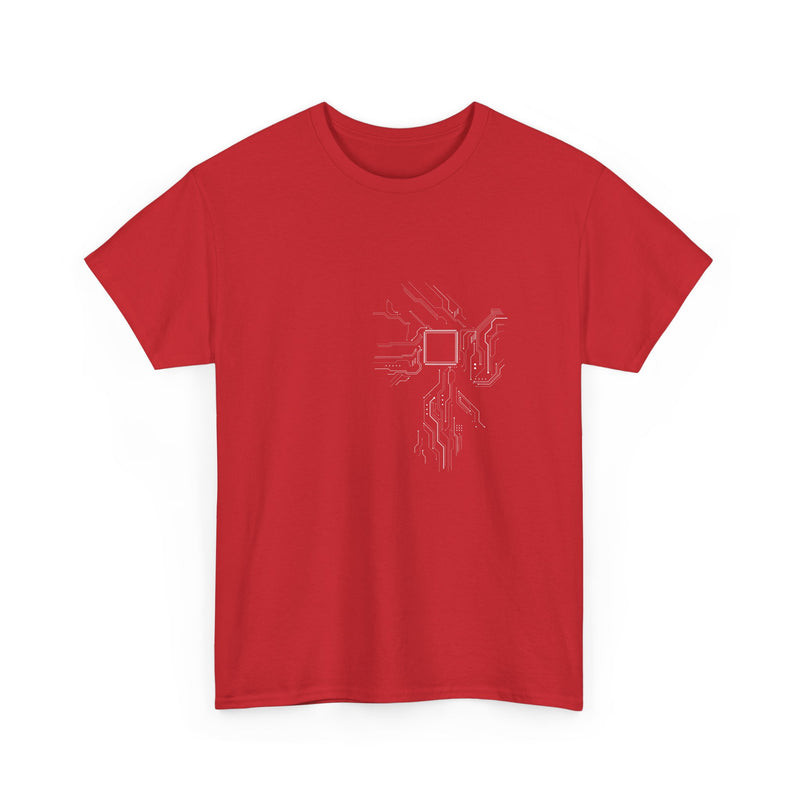 Cpu Heart Chipset Board - Geek Coding T-Shirt - Regular Unisex Crewneck T-Shirt