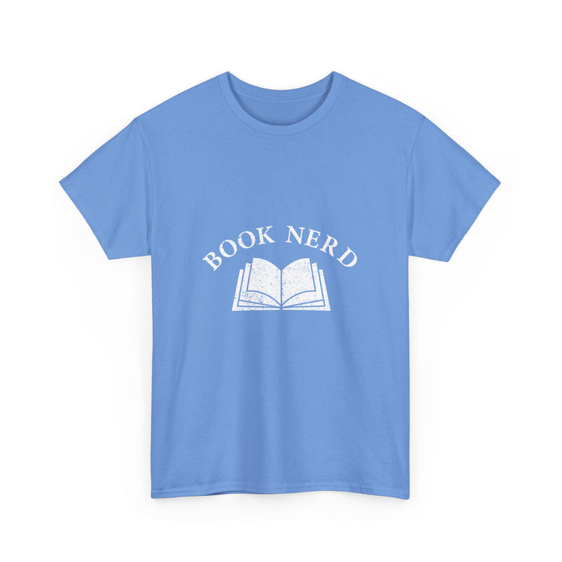 Book Nerd T-Shirt, Geek T-Shirt, Nerd Shirt, Literary Gift Tee, Reading Lover Apparel, Bookworm Present, Unique Reader Shirt, Casual Wear