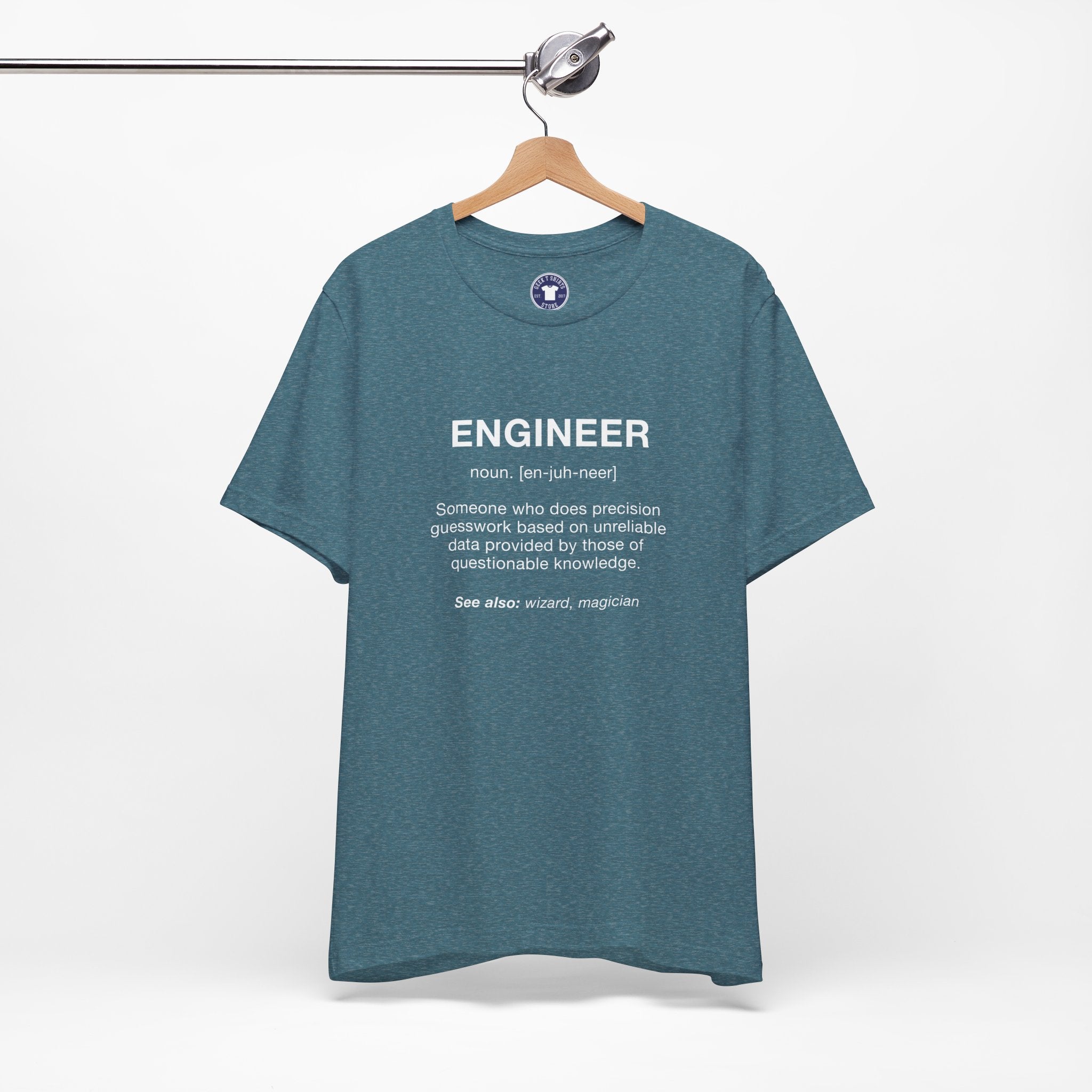 Engineer Noun - Engineering Shirt - Premium Unisex Crewneck T-Shirt