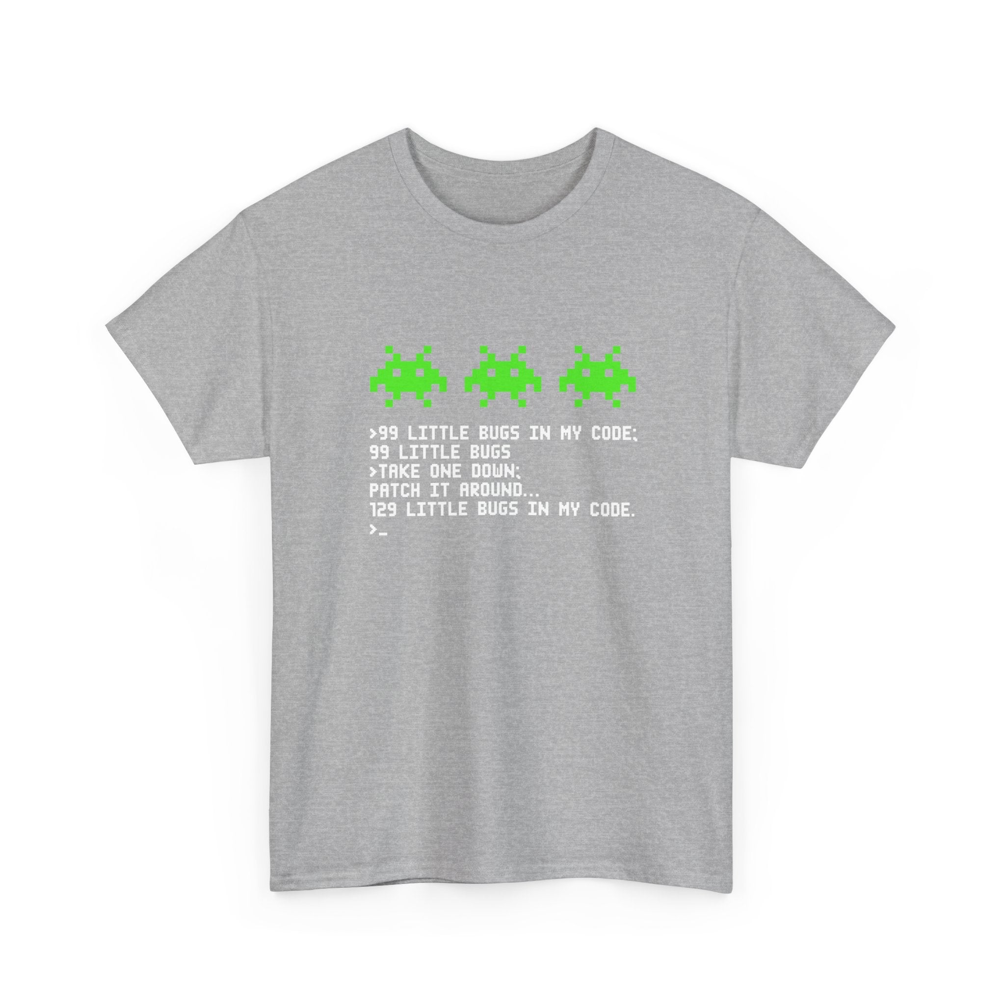 99 Little Bugs In My Code - Nerd Shirt - IT Shirt -  Unisex Crewneck T-Shirt