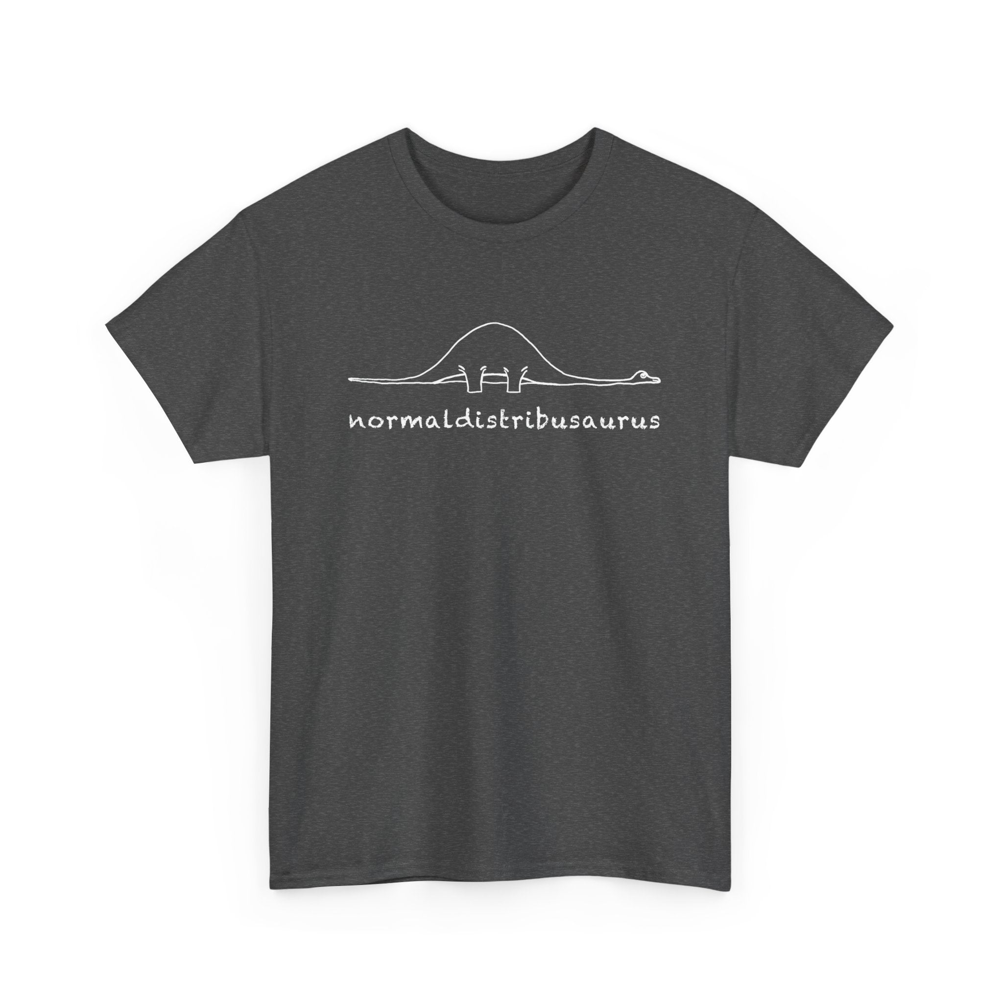 Math Statistics - Normaldistribusaurus -  Unisex Crewneck T-Shirt