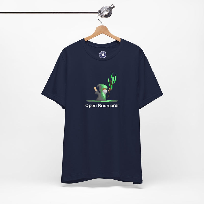 Open Sourcerer - Web Developer - Premium Unisex Crewneck T-Shirt