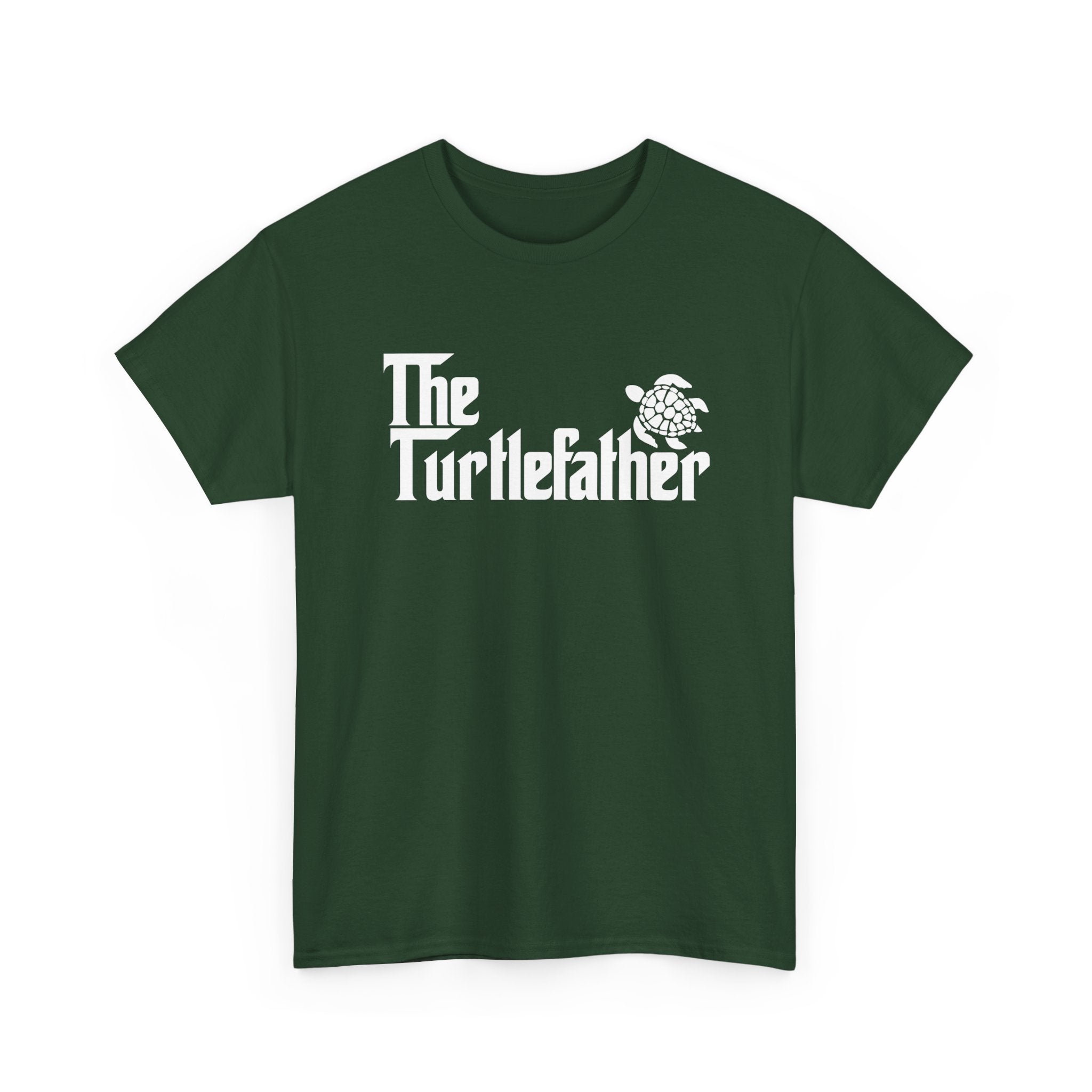 Funny Turtle Shirt The Turtlefather Turtle Dad Pet Turtle Lover Gift - Unisex Regular Crewneck T-Shirt