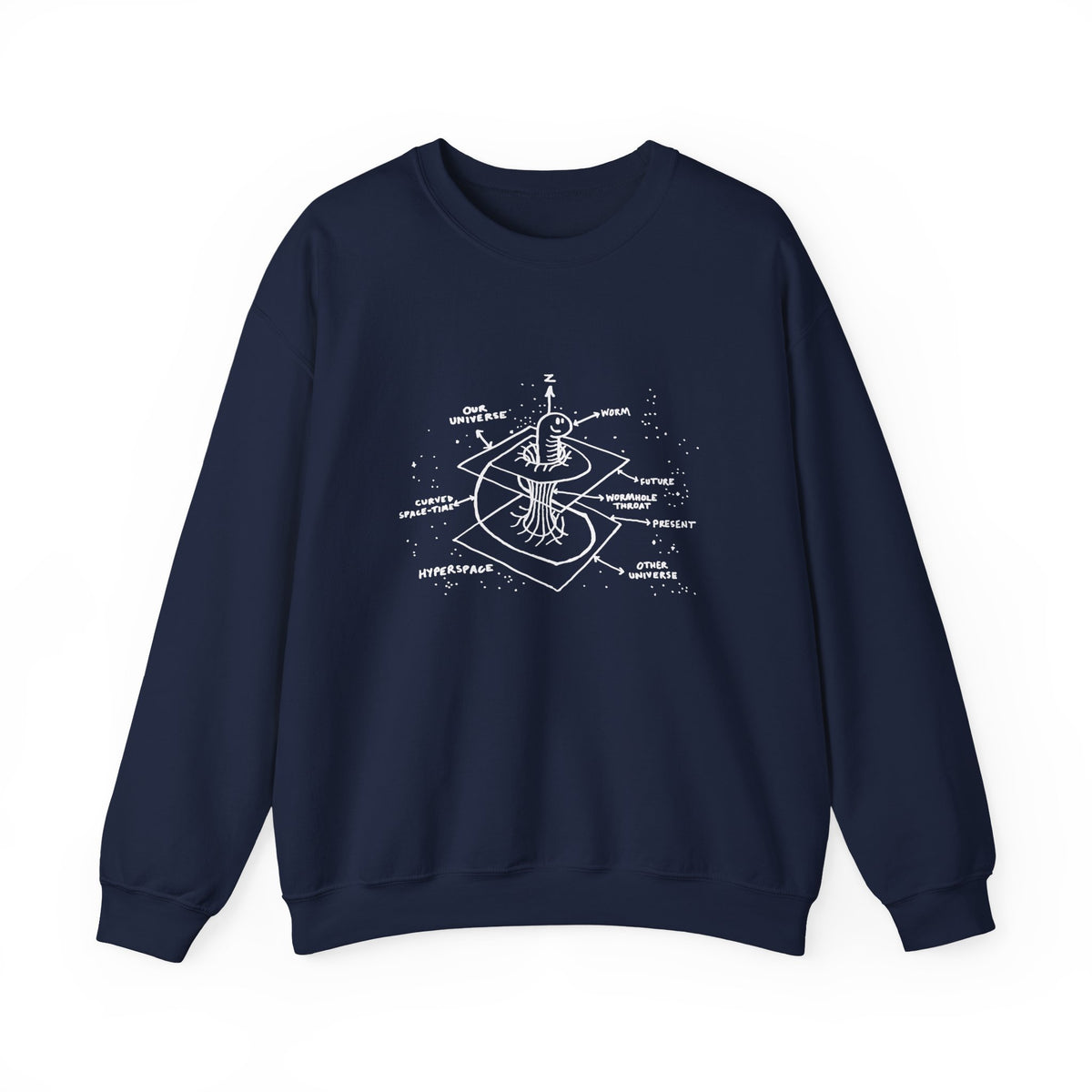 Time Warp Physics Wormhole Sweatshirt