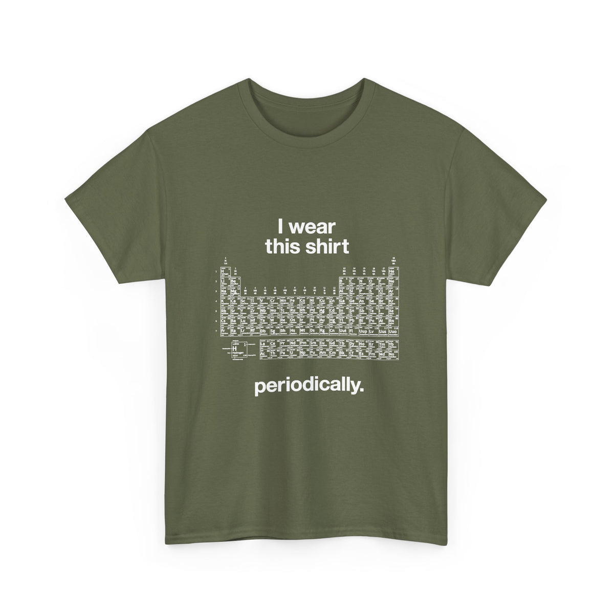 Monochrome Periodic Table