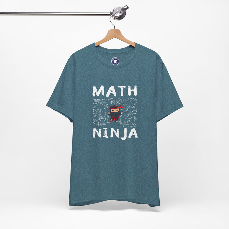 Math Ninja - Math Teacher - Premium Unisex Crewneck T-Shirt