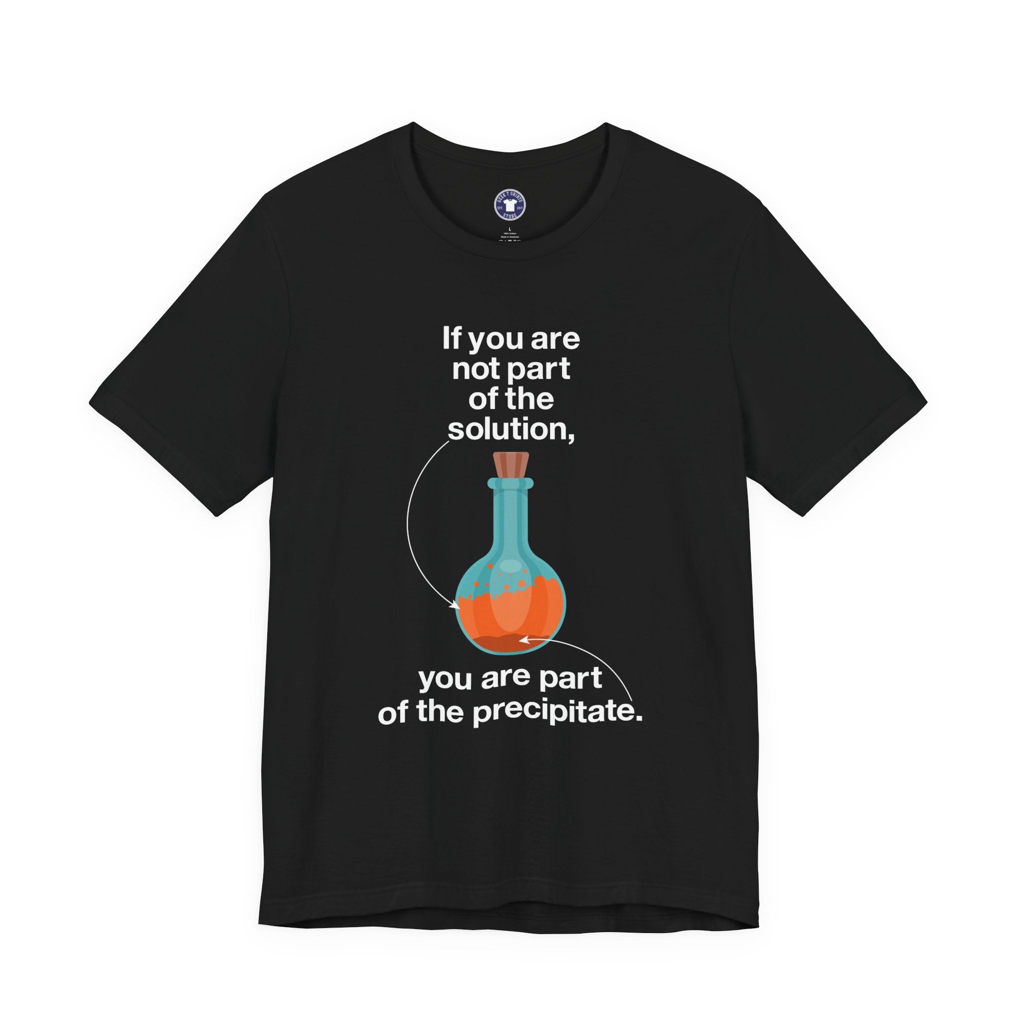If You Are Not Part Of The Solution - Premium Unisex Crewneck T-Shirt