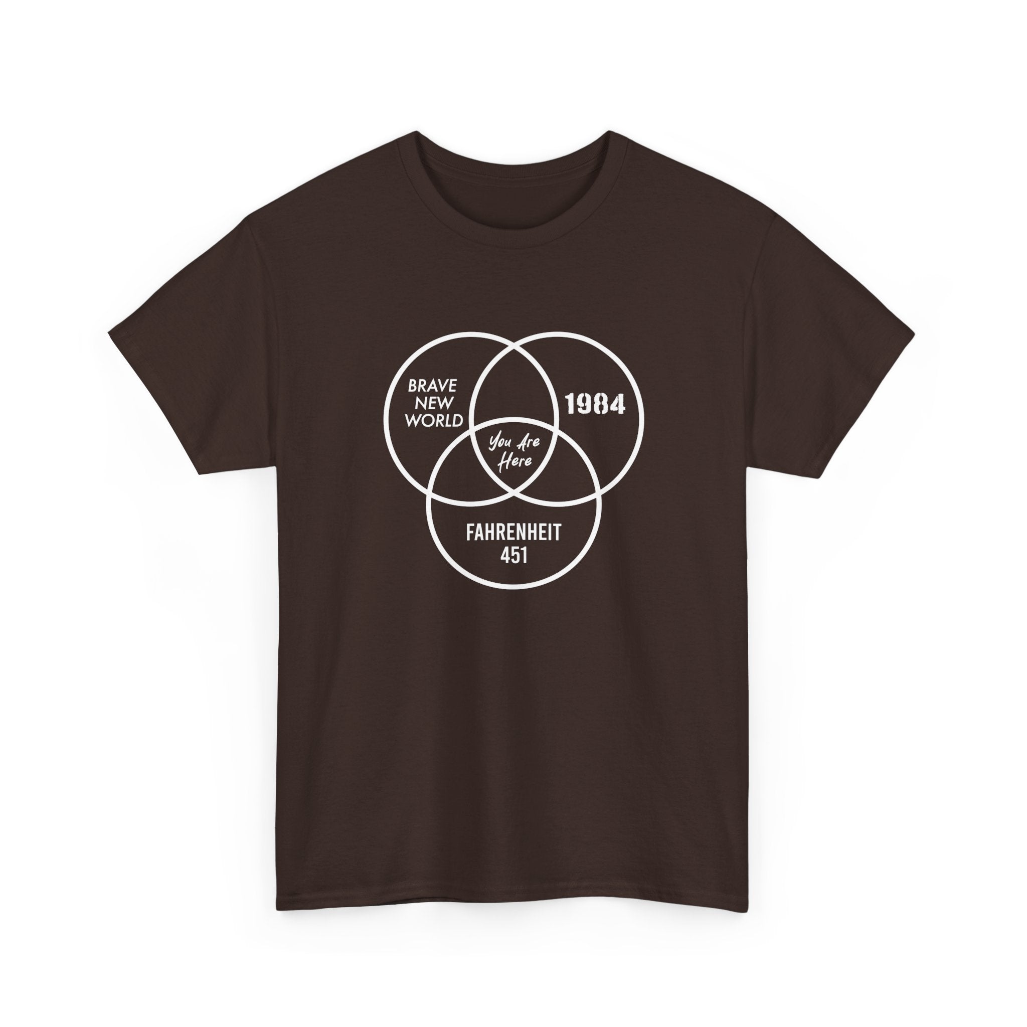 You Are Here - Dystopian Books -  Unisex Crewneck T-Shirt