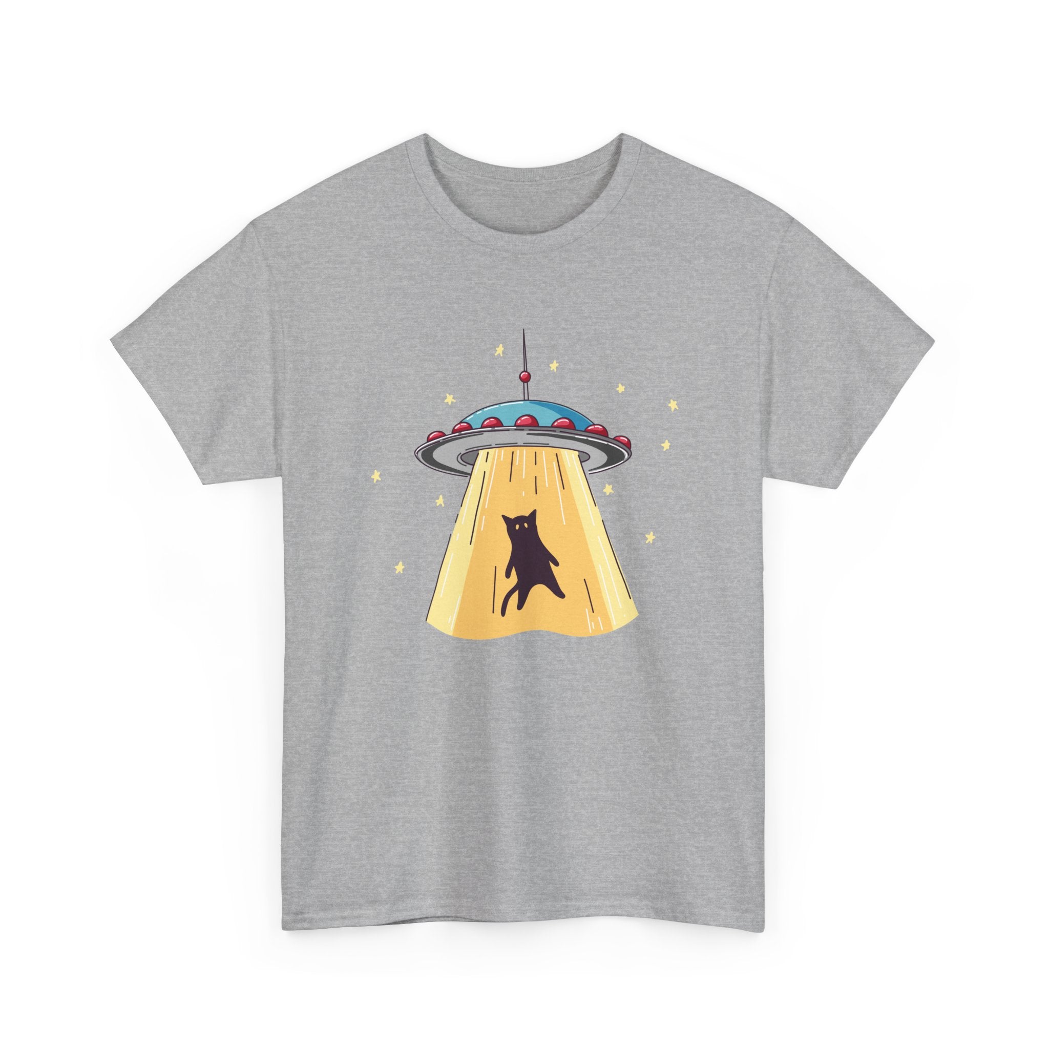 Cat Ufo Abduction - Ufo Shirt -  Unisex Crewneck T-Shirt