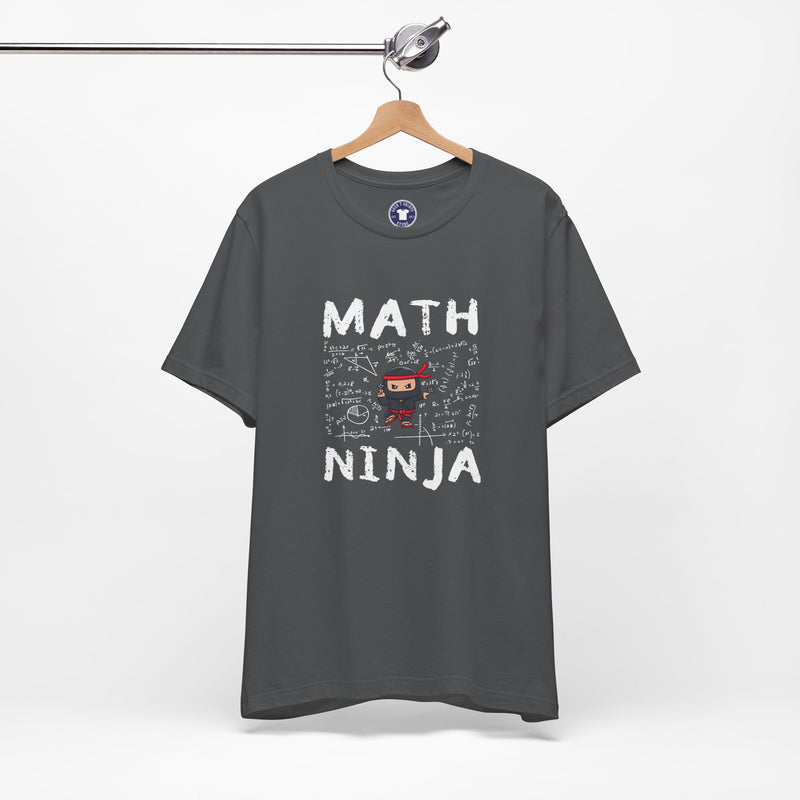Math Ninja - Math Teacher - Premium Unisex Crewneck T-Shirt