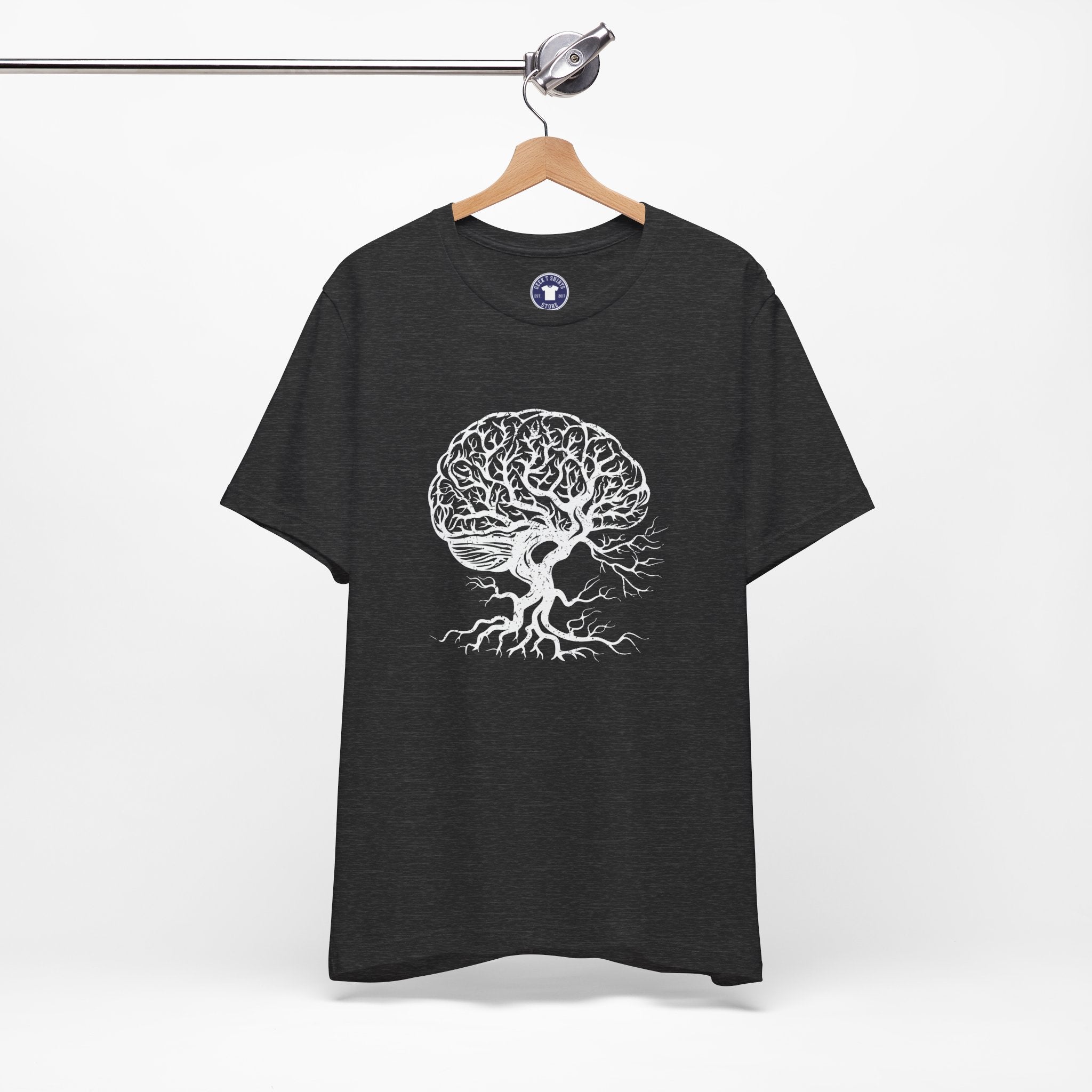 Brain Tree - Premium Unisex Crewneck T-Shirt