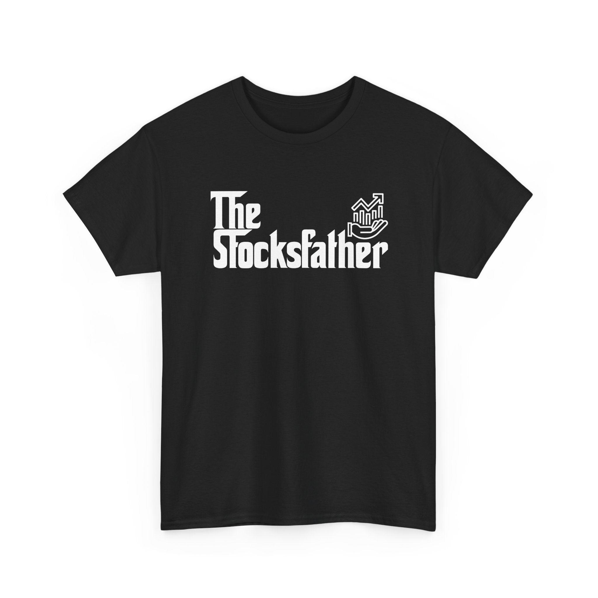 Funny Trader Shirt The Stocksfather Stock Market Dad Gift - Unisex Regular Crewneck T-Shirt