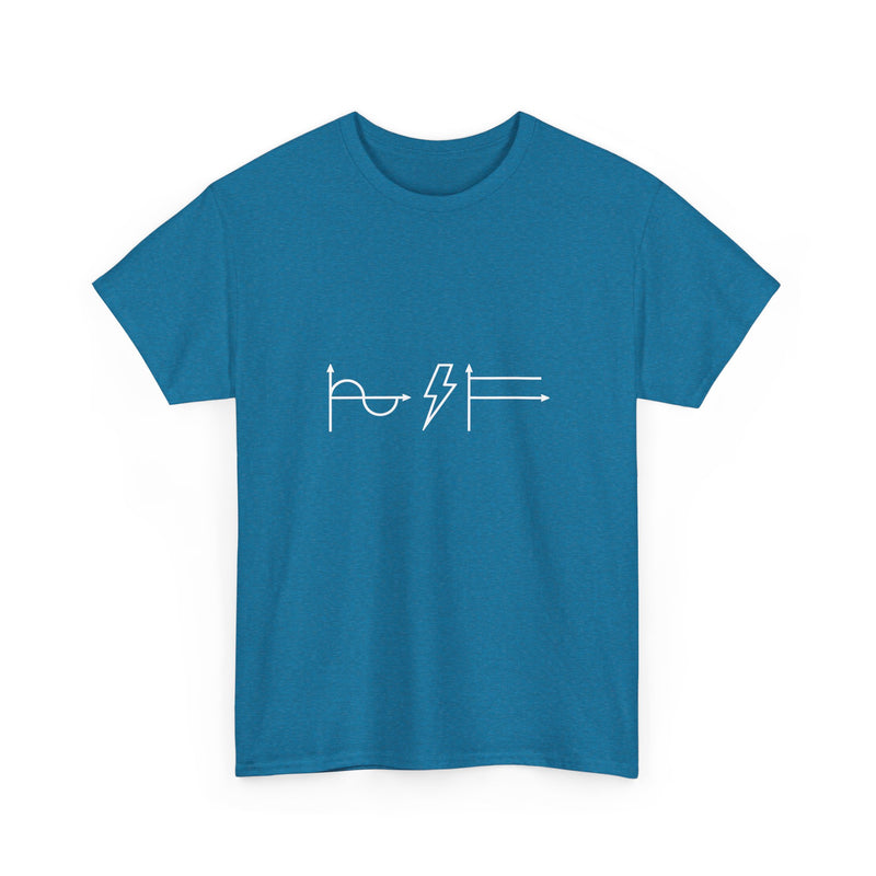 Physics Formula T-Shirt, Science Humor Tee, Physics Lover Gift, Geek T-Shirt, Nerd Shirt, Math Art Shirt, STEM Education Apparel