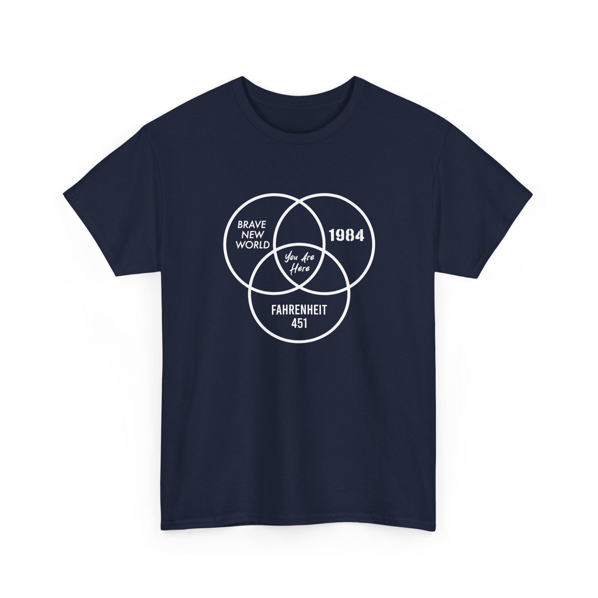 You Are Here - Dystopian Books -  Unisex Crewneck T-Shirt