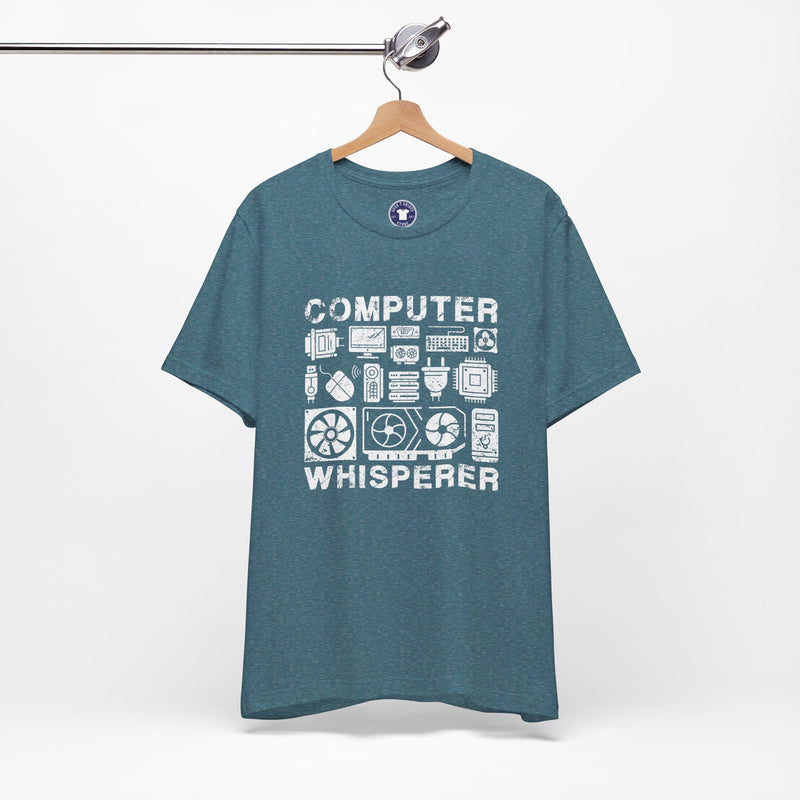 Computer Whisperer - Premium Unisex Crewneck T-Shirt