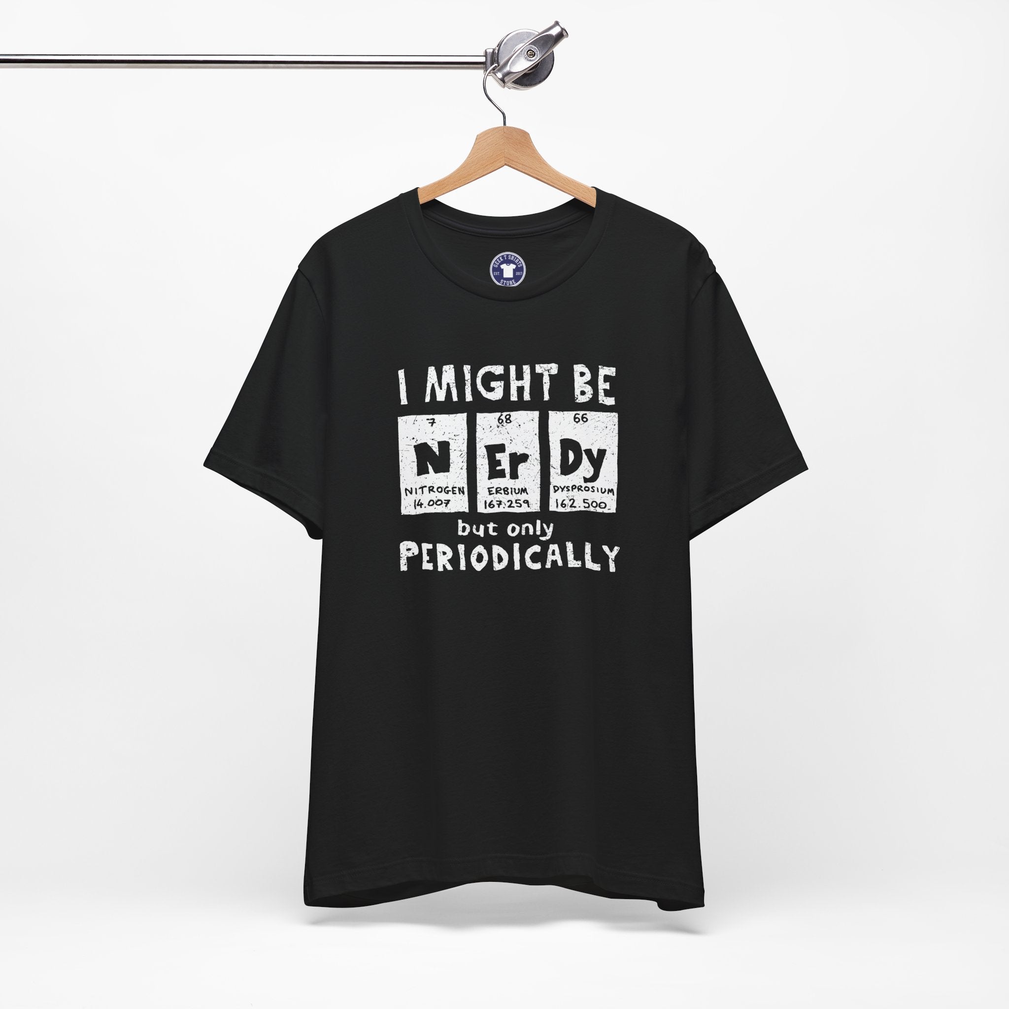 I Might Be Nerdy Periodically - Premium Unisex Crewneck T-Shirt