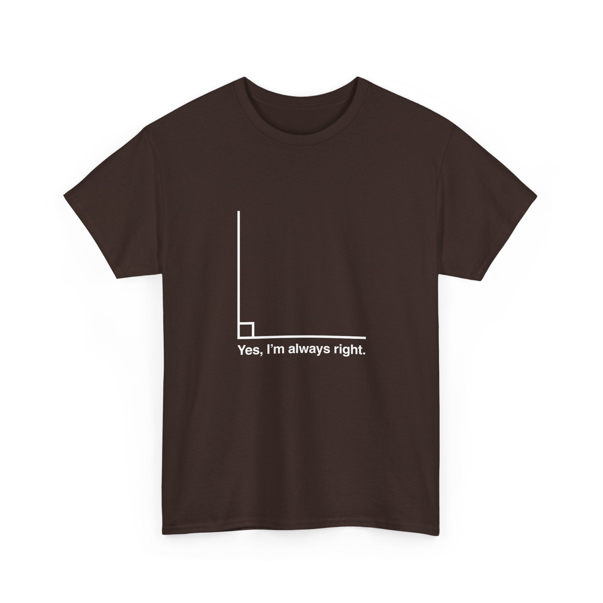 Yes I’m Always Right -  Unisex Crewneck T-Shirt