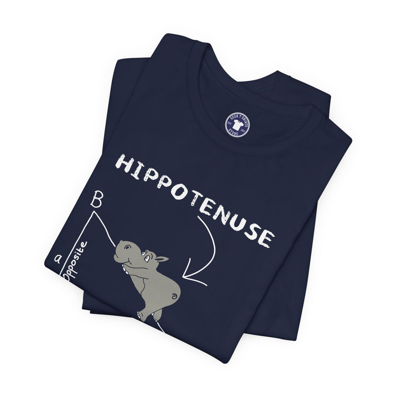 Geometry Hippotenuse Hypotenuse - Premium Unisex Crewneck T-Shirt
