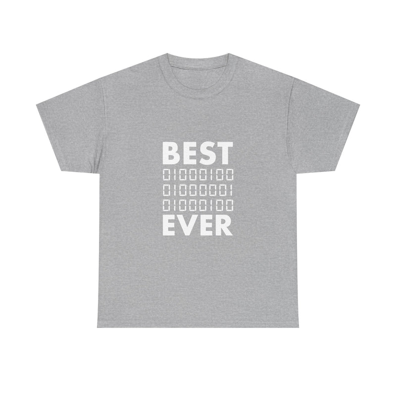Geek T-Shirt Best Ever Binary Code Shirt, Nerd Shirt, Coding Gift, Programmer Tee, Tech Humor Apparel, Computer Science Top, Fun Geek Wear
