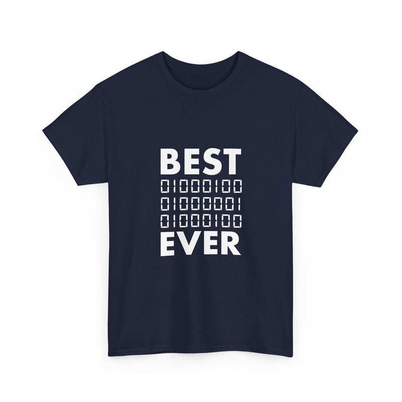 Geek T-Shirt Best Ever Binary Code Shirt, Nerd Shirt, Coding Gift, Programmer Tee, Tech Humor Apparel, Computer Science Top, Fun Geek Wear