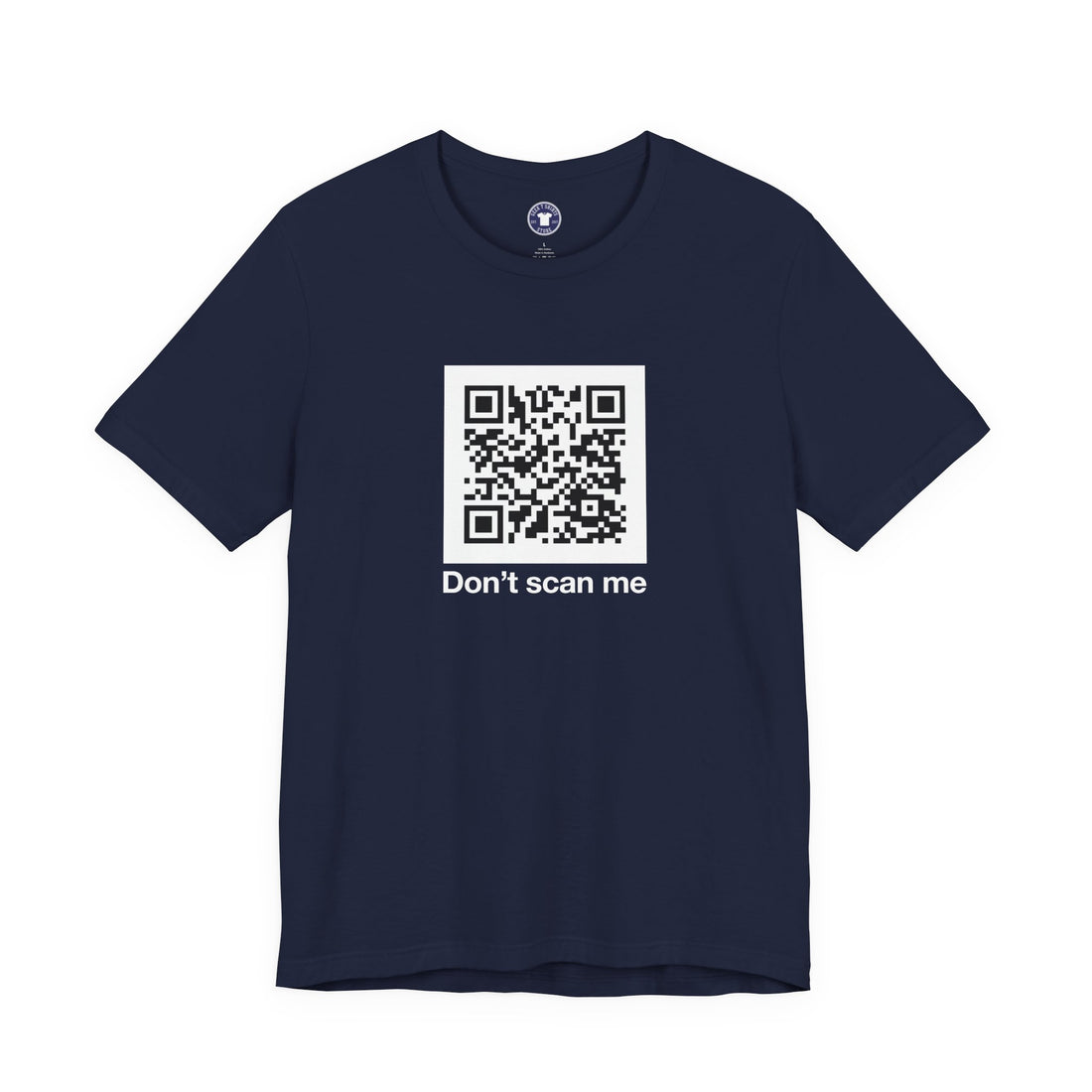 Qr Code Prank - Rick Astley - Dont Scan Me - Premium Unisex Crewneck T-Shirt