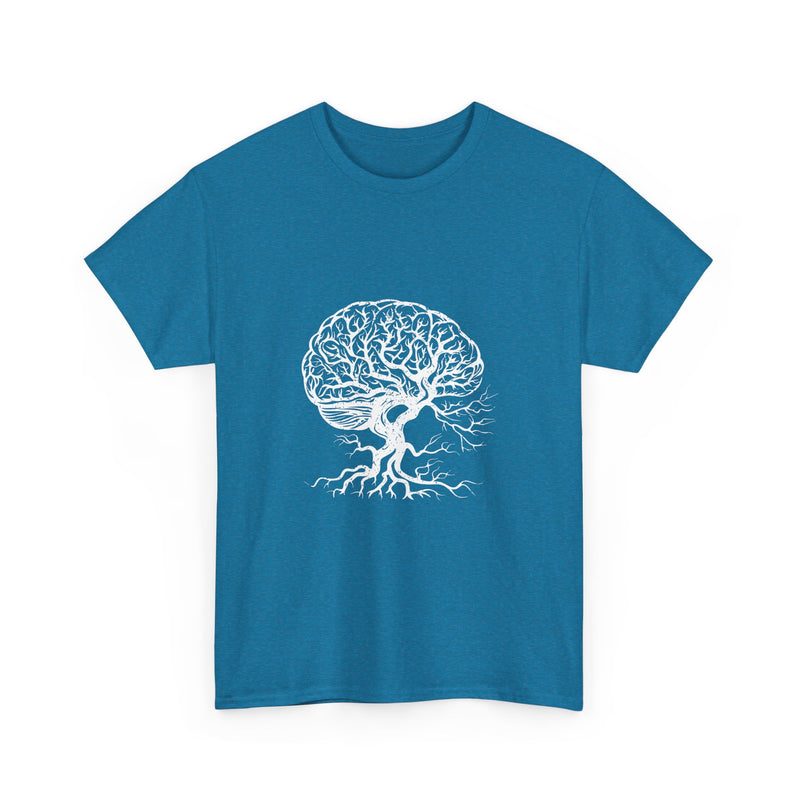 Brain Tree T-Shirt, Mind Tree Art Tee, Geek T-Shirt, Nerd Shirt, Science Nature Shirt, Intelligent Tree Design, Unique Tree Gift Tee