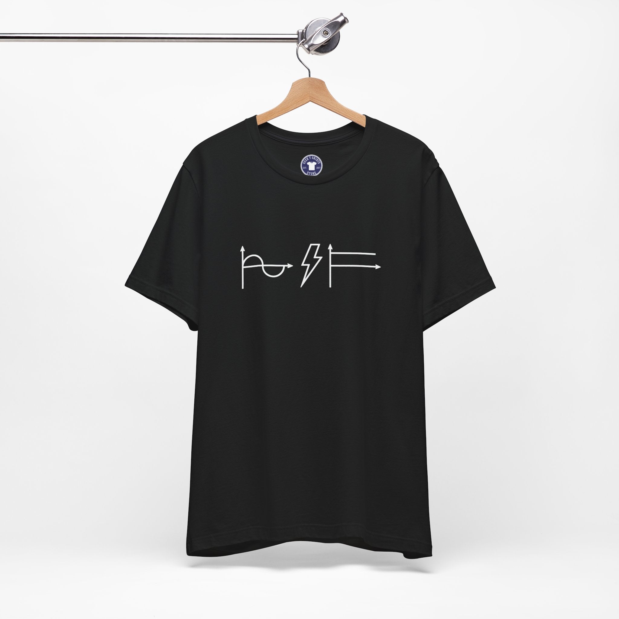 A-C D-C Electrical Engineer Joke - Premium Unisex Crewneck T-Shirt
