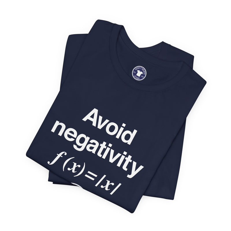 Avoid Negativity - Premium Unisex Crewneck T-Shirt