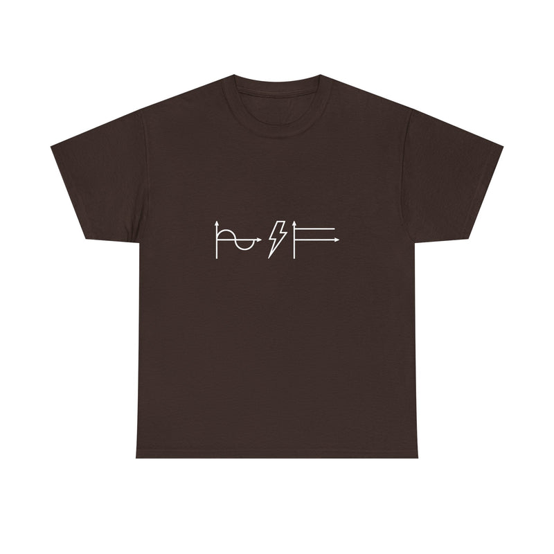 Physics Formula T-Shirt, Science Humor Tee, Physics Lover Gift, Geek T-Shirt, Nerd Shirt, Math Art Shirt, STEM Education Apparel