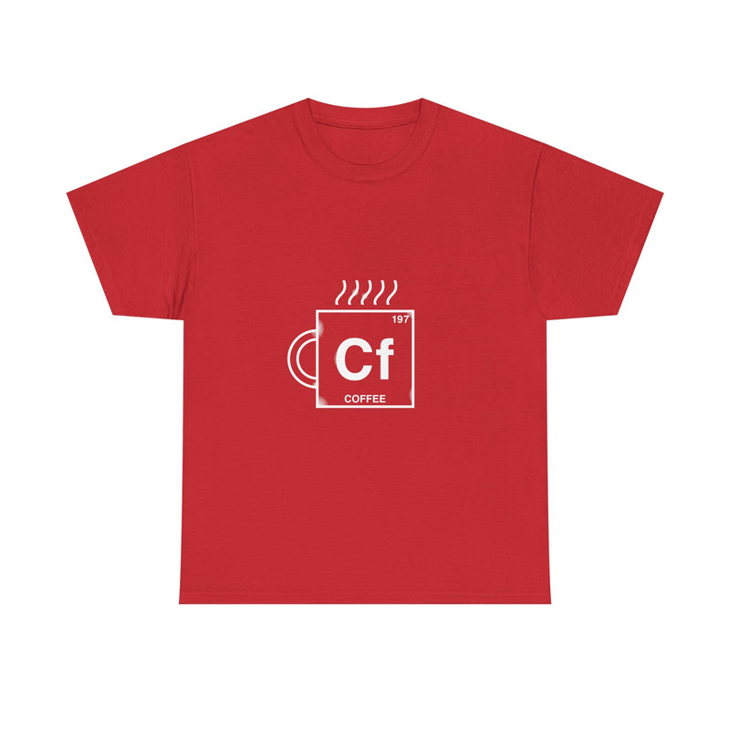 Coffee Chemistry T-Shirt, Geek T-Shirt, Nerd Shirt, Science Mug Tee, Caffeine Lover Gift, Chemical Element Design, Chemistry Humor Shirt