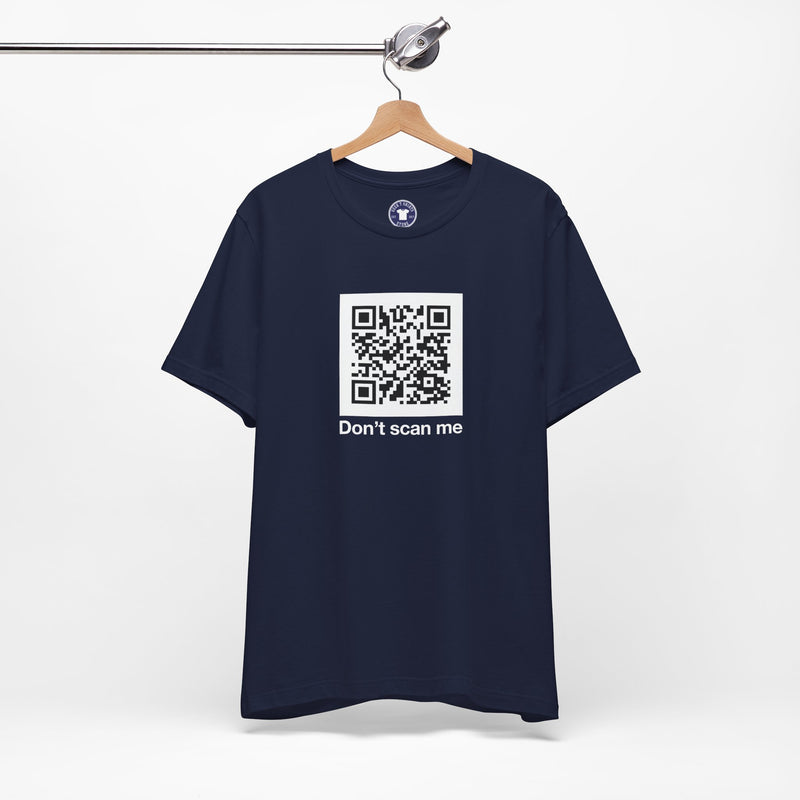 Qr Code Prank - Rick Astley - Dont Scan Me - Premium Unisex Crewneck T-Shirt