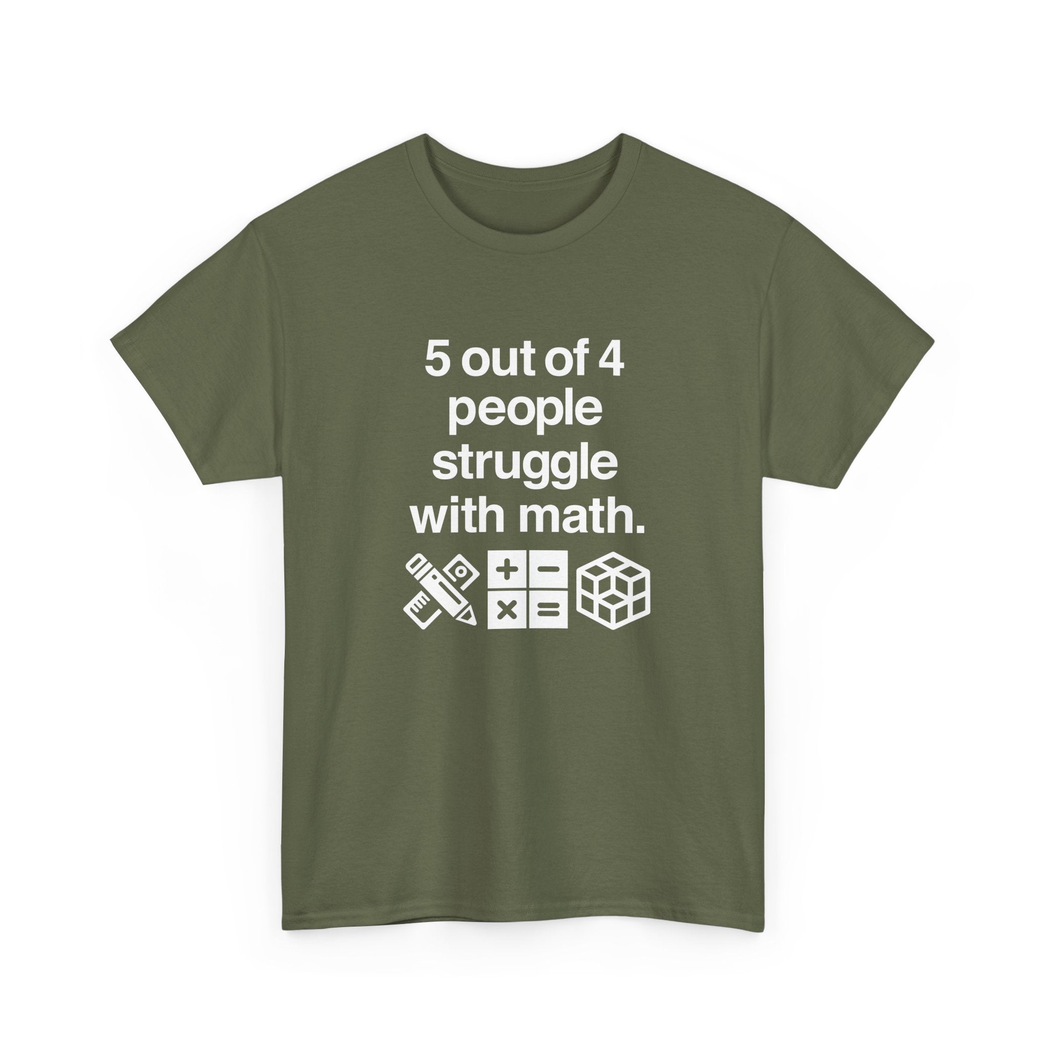 Five Out Of Four People -  Unisex Crewneck T-Shirt