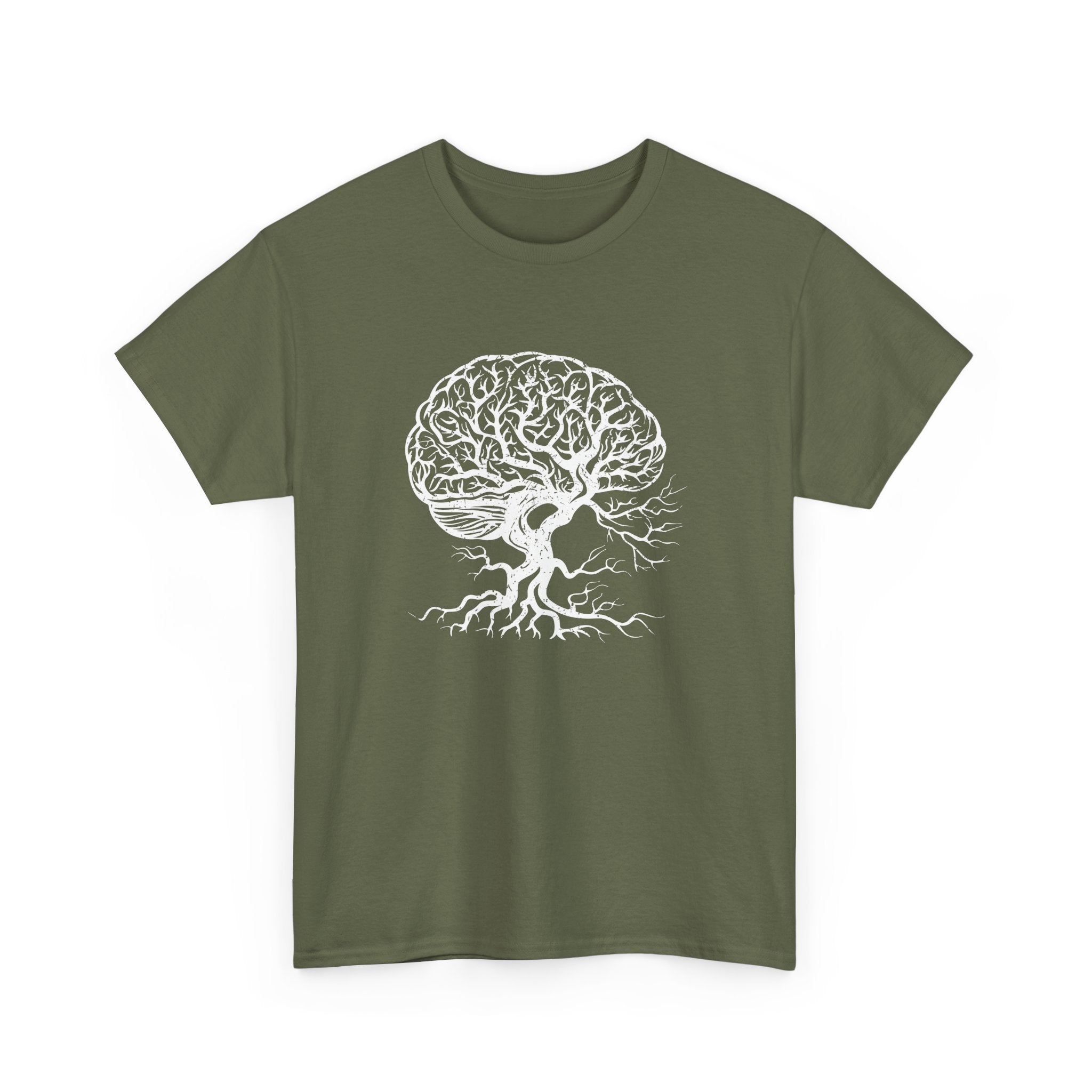 Brain Tree -  Unisex Crewneck T-Shirt