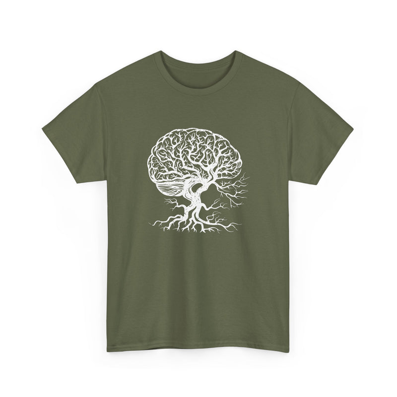 Brain Tree - Regular Unisex Crewneck T-Shirt