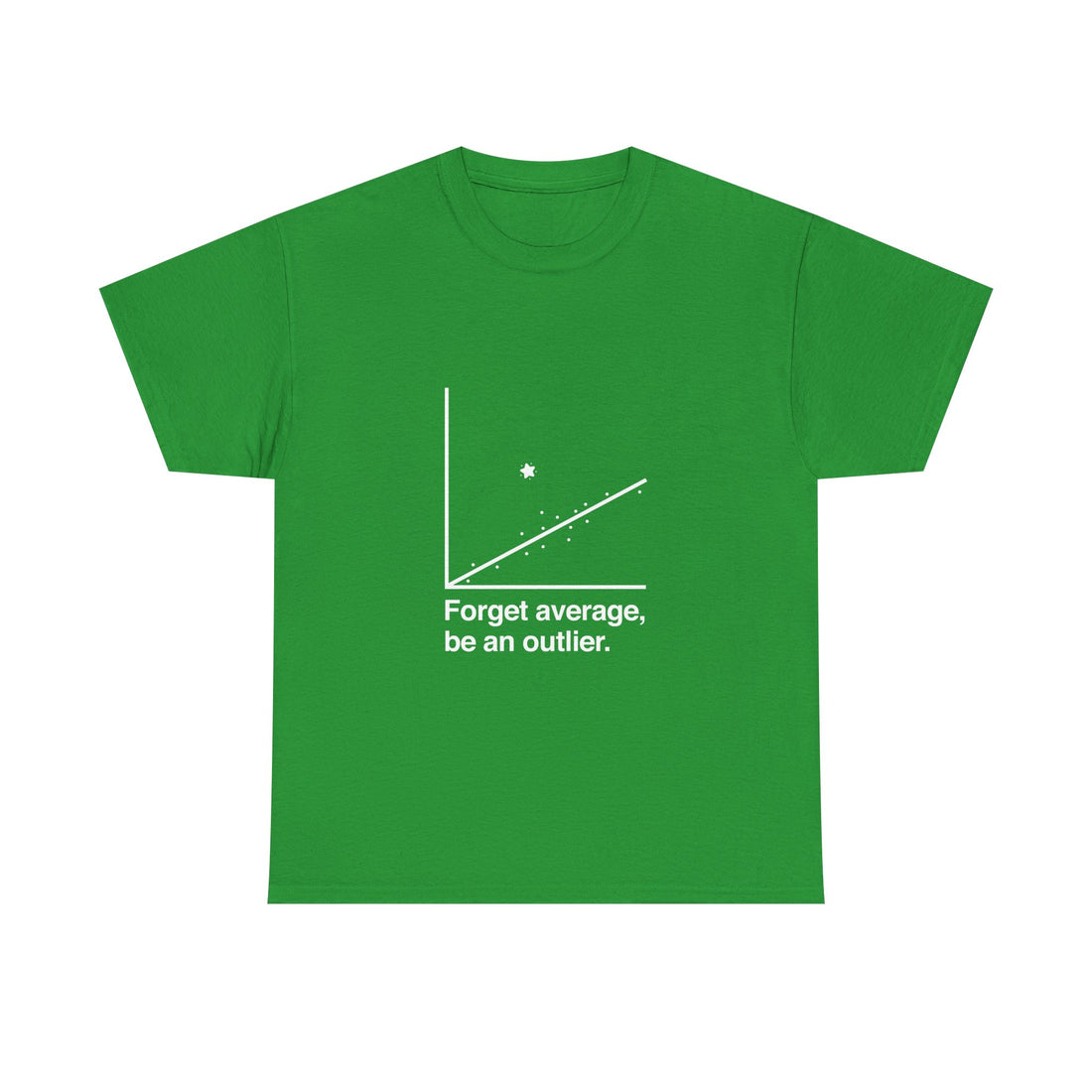 Outlier Scatter Plot T-Shirt, Geek T-Shirt, Nerd Shirt, Math Humor Shirt, Science Tee, Data Science Gift, Statistician Present, STEM Apparel
