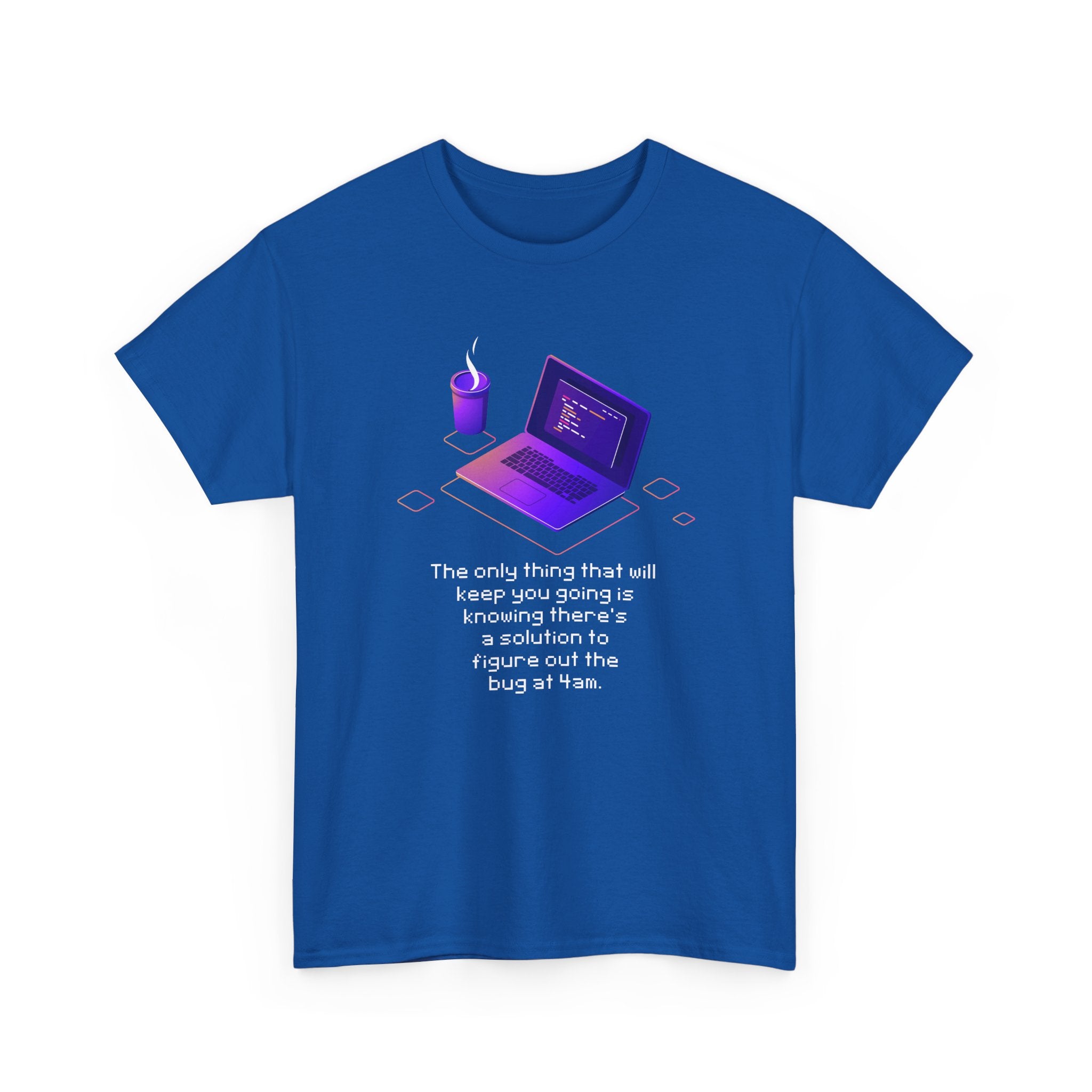 Figure Out The Bug At 4am -  Unisex Crewneck T-Shirt