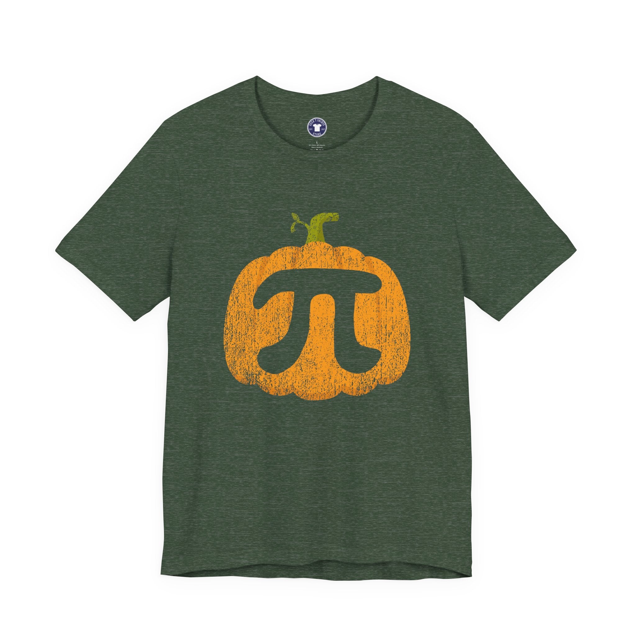 Pumpin Pii Math Halloween - Premium Unisex Crewneck T-Shirt