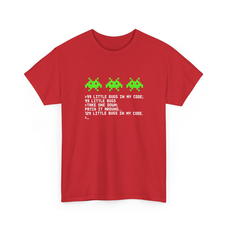 99 Little Bugs In My Code - Nerd Shirt - IT Shirt - Regular Unisex Crewneck T-Shirt
