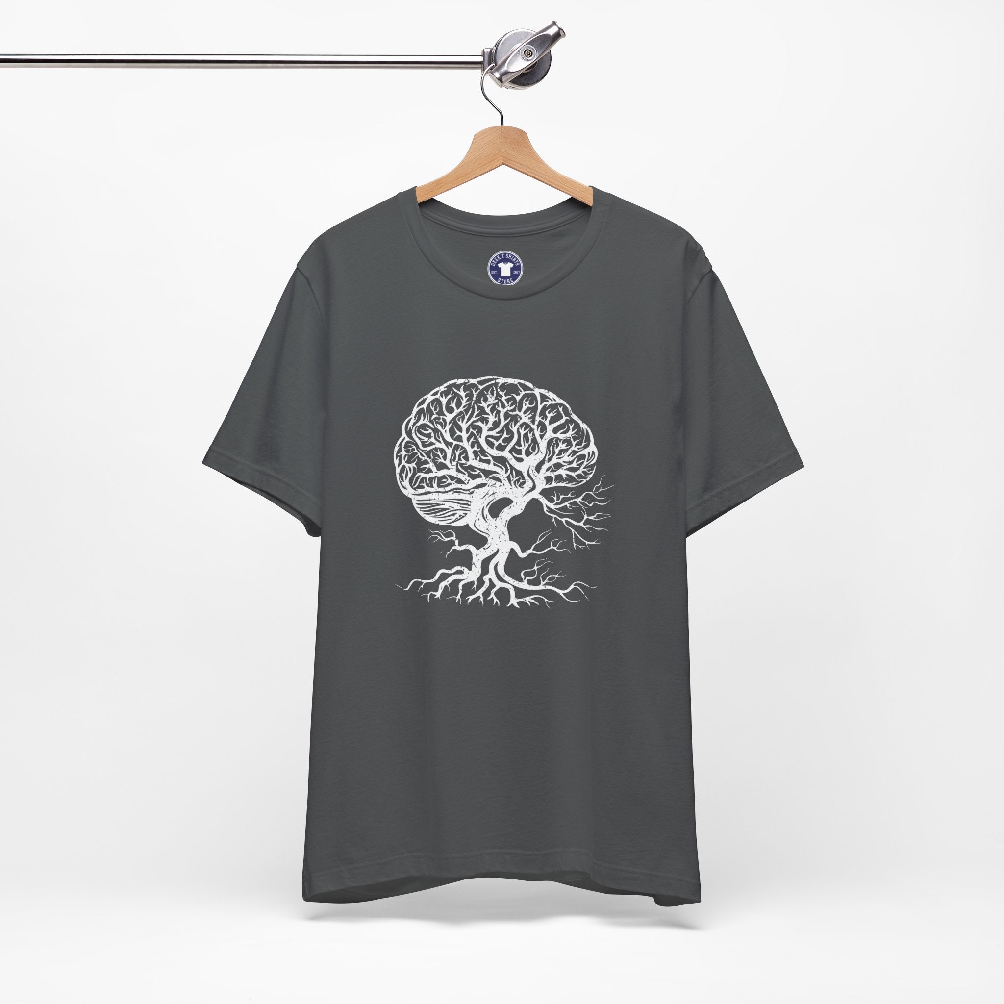 Brain Tree - Premium Unisex Crewneck T-Shirt