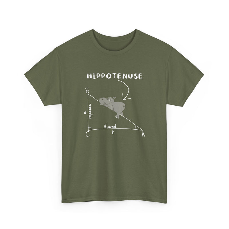 Geometry Hippotenuse Hypotenuse - Regular Unisex Crewneck T-Shirt