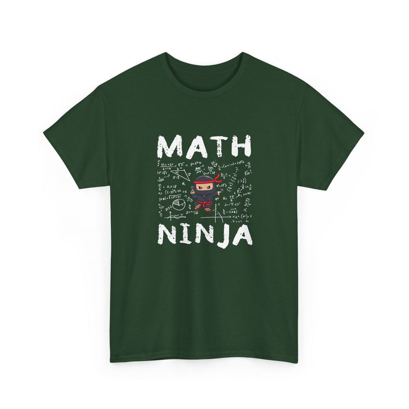 Math Ninja - Math Teacher - Regular Unisex Crewneck T-Shirt