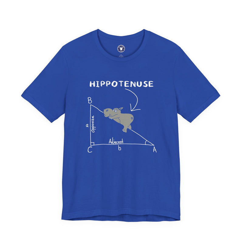 Geometry Hippotenuse Hypotenuse - Premium Unisex Crewneck T-Shirt