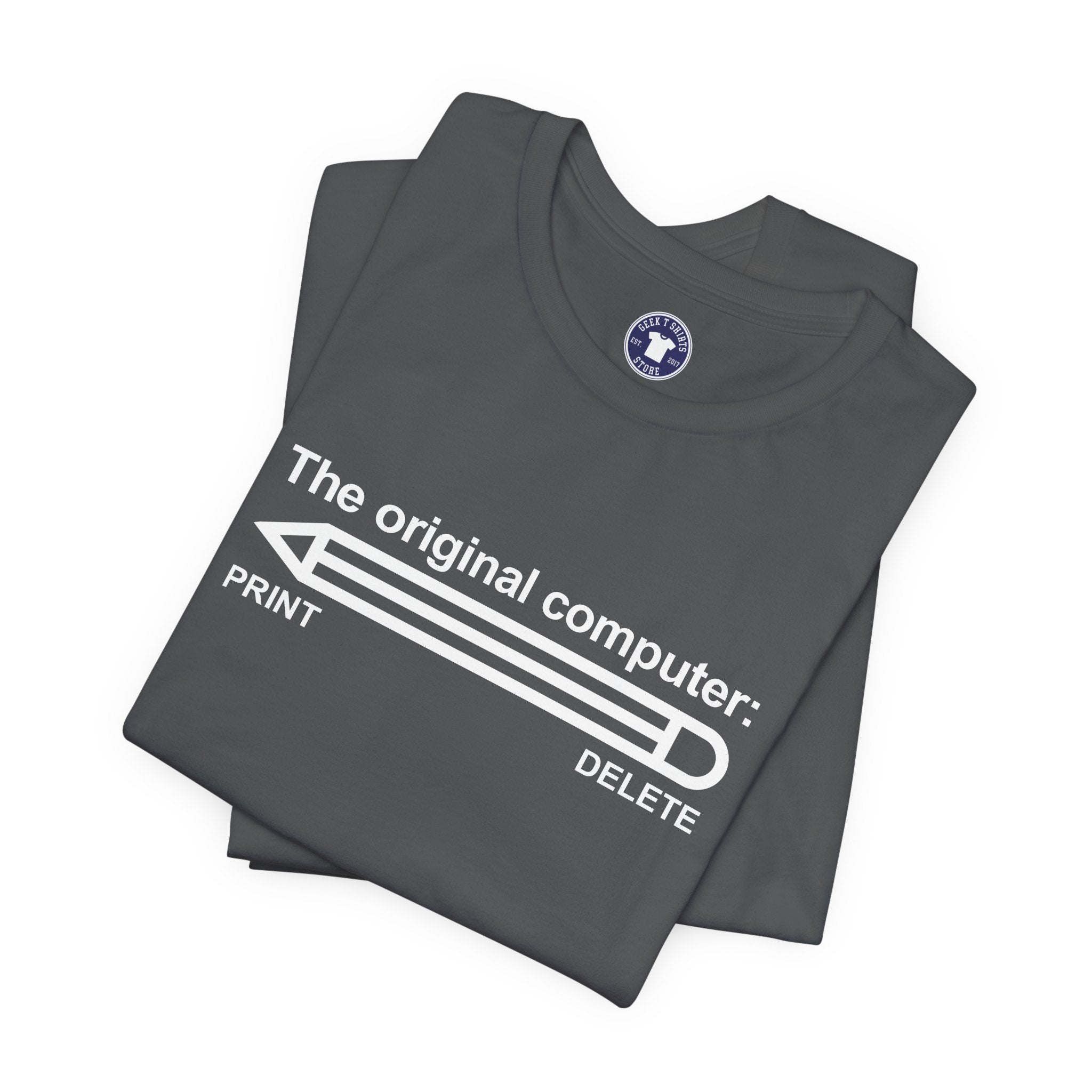 The Original Computer - Nerd Shirt - It Shirt - Premium Unisex Crewneck T-Shirt