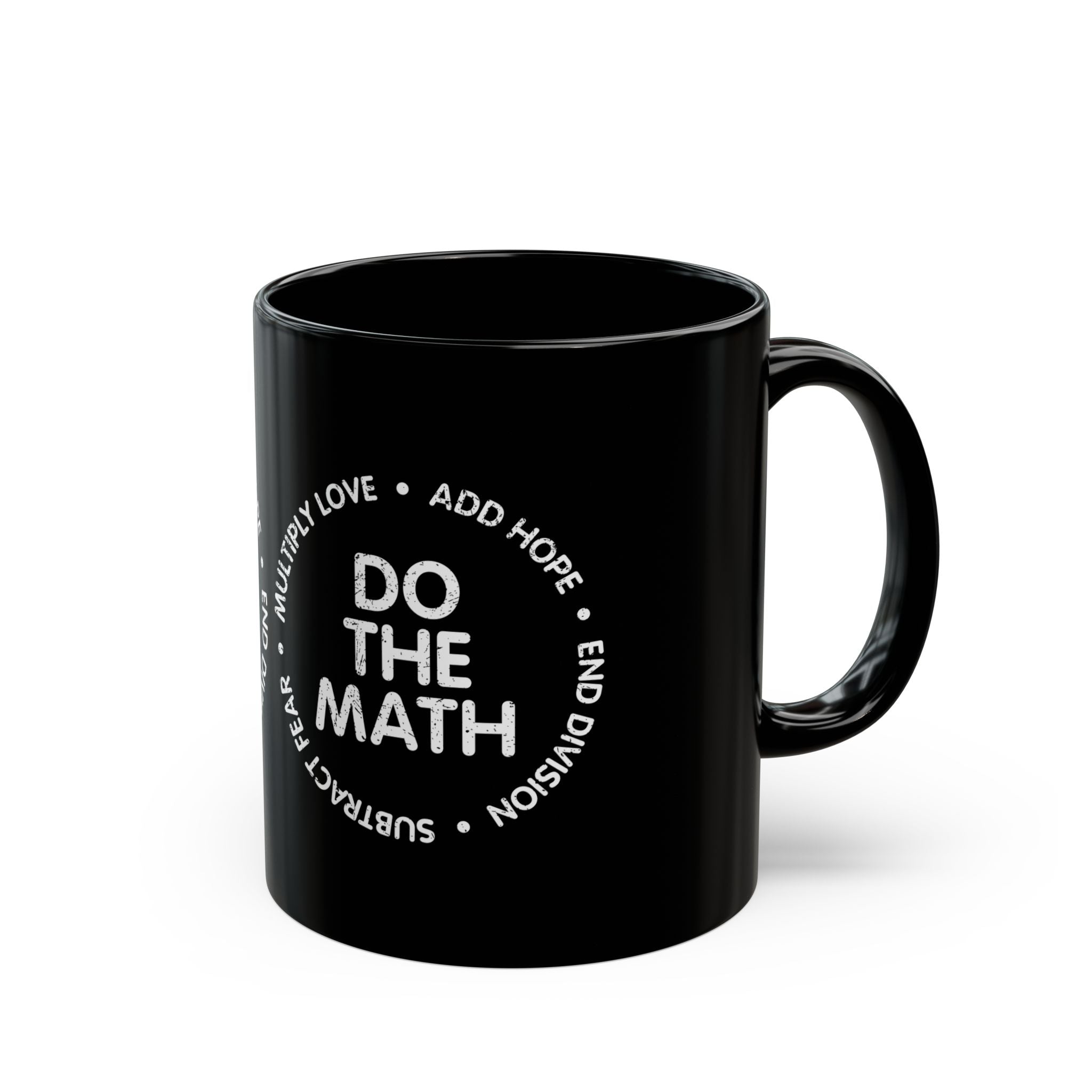 Do The Math - Black Glossy Mug
