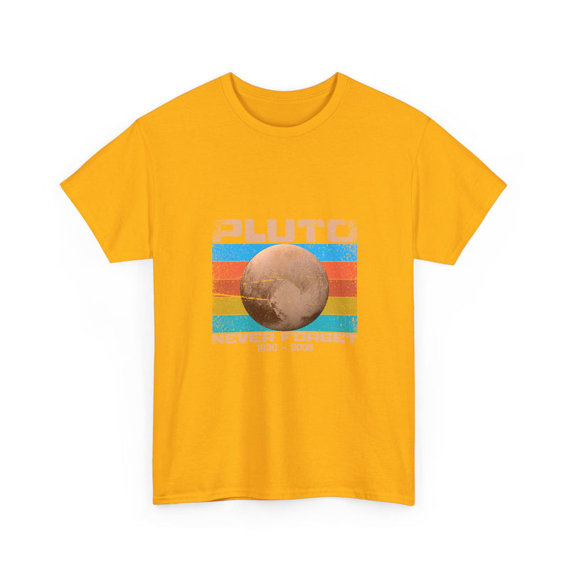 Pluto Never Forget T-Shirt, Retro Vintage Planet Tee, Space Lover Gift, Geek T-Shirt, Nerd Shirt, Astronomy Art Shirt, Solar System Top