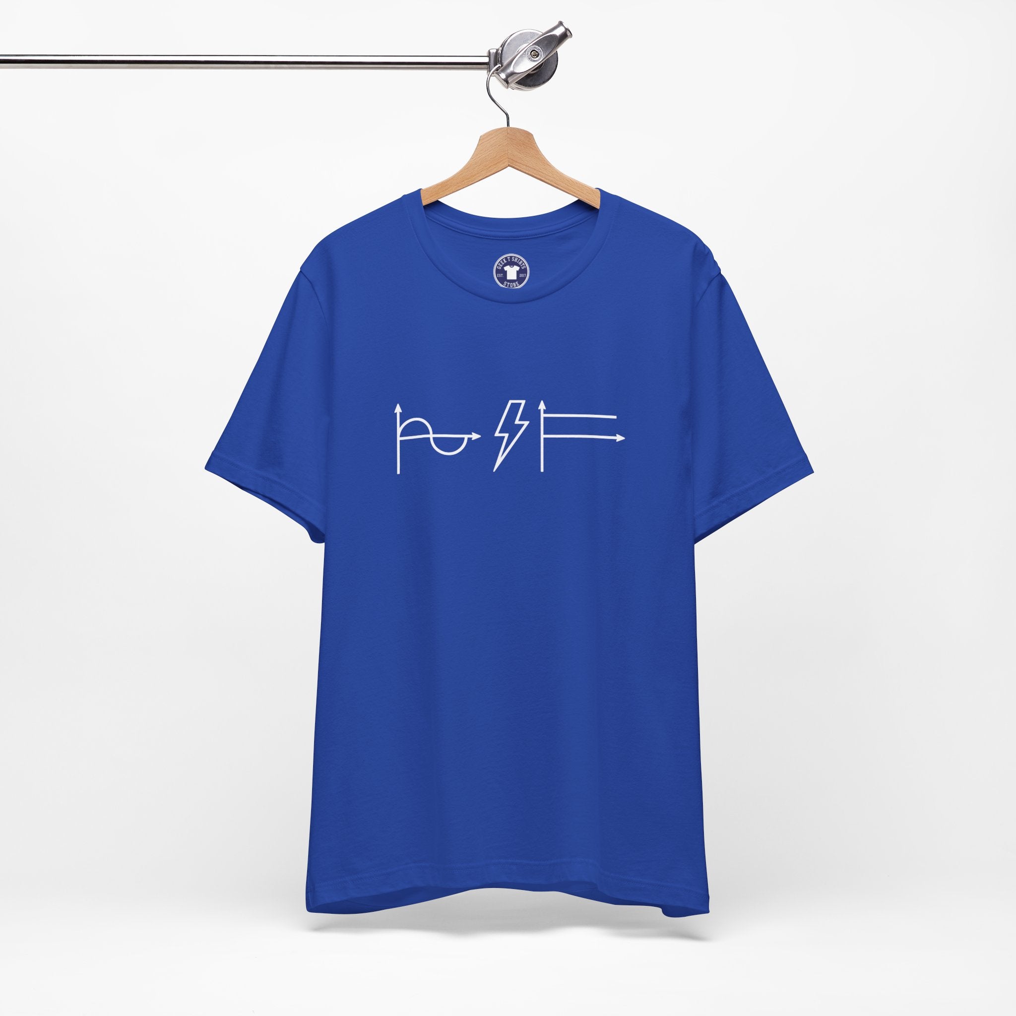 A-C D-C Electrical Engineer Joke - Premium Unisex Crewneck T-Shirt