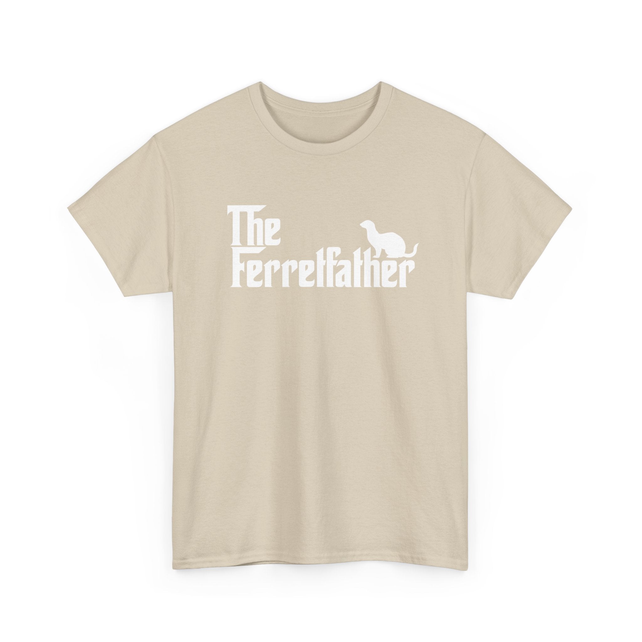 Funny Ferret Shirt The Ferretfather Ferret Dad Gift - Unisex Regular Crewneck T-Shirt