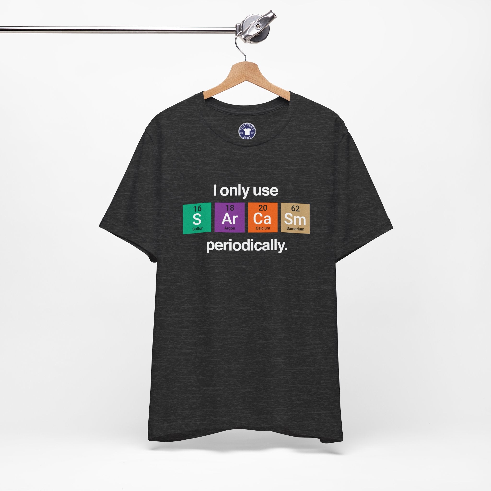 I Only Use Sarcasm Periodically - Premium Unisex Crewneck T-Shirt